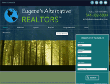 Tablet Screenshot of alternativerealtor.com